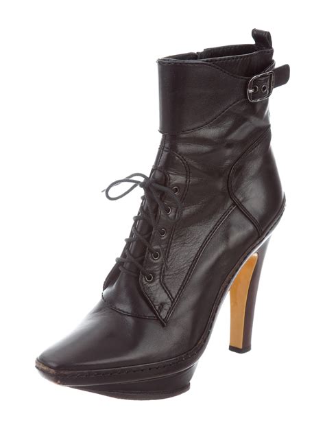 celine leather ankle boot|Celine boots for women.